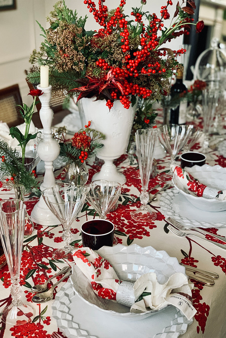 Summerill & Bishop Holiday Linens
