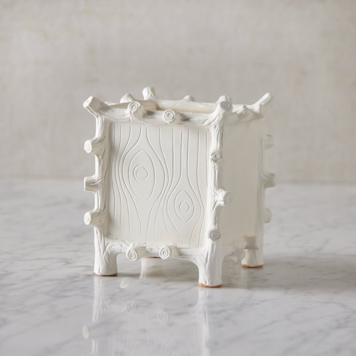 Christopher Spitzmiller Faux Bois Cachepot