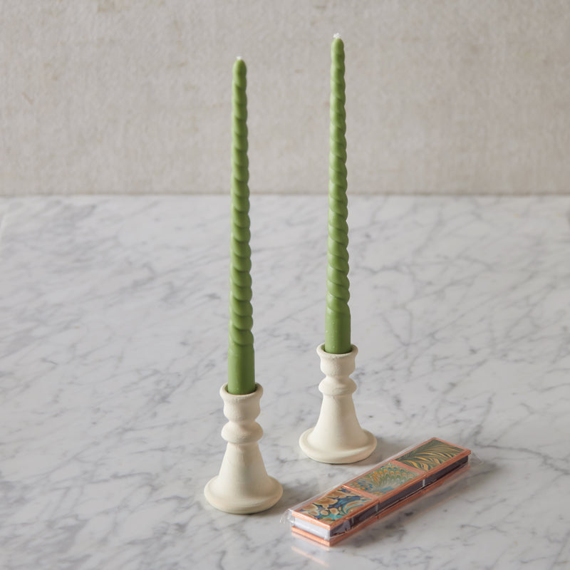 Barley Twist Candles, Lichen