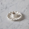 Hand Thrown Fluted Candle Holder