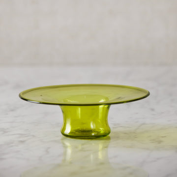 Handblown Glass Dish
