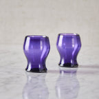 Set of 2 Amethyst Goblets