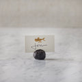 Bronze Walnut Place Card Holder