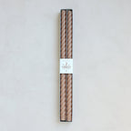 18" Twist Taper Candles, Petal