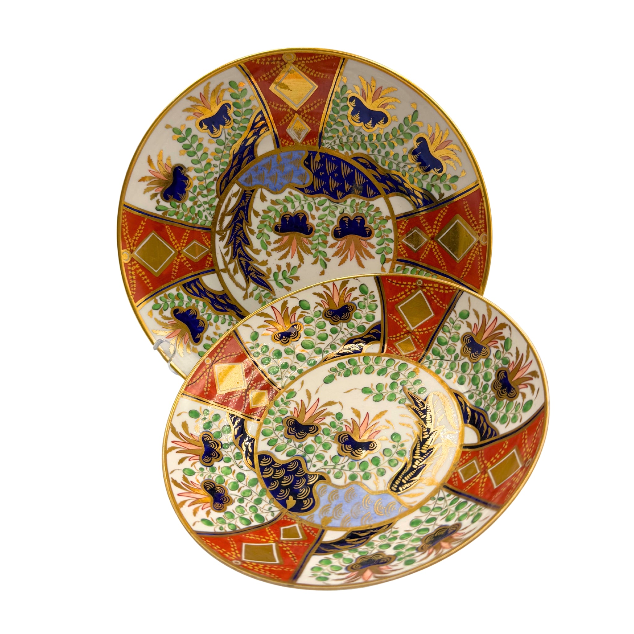 Nineteenth Century Porcelain Imari Dishes