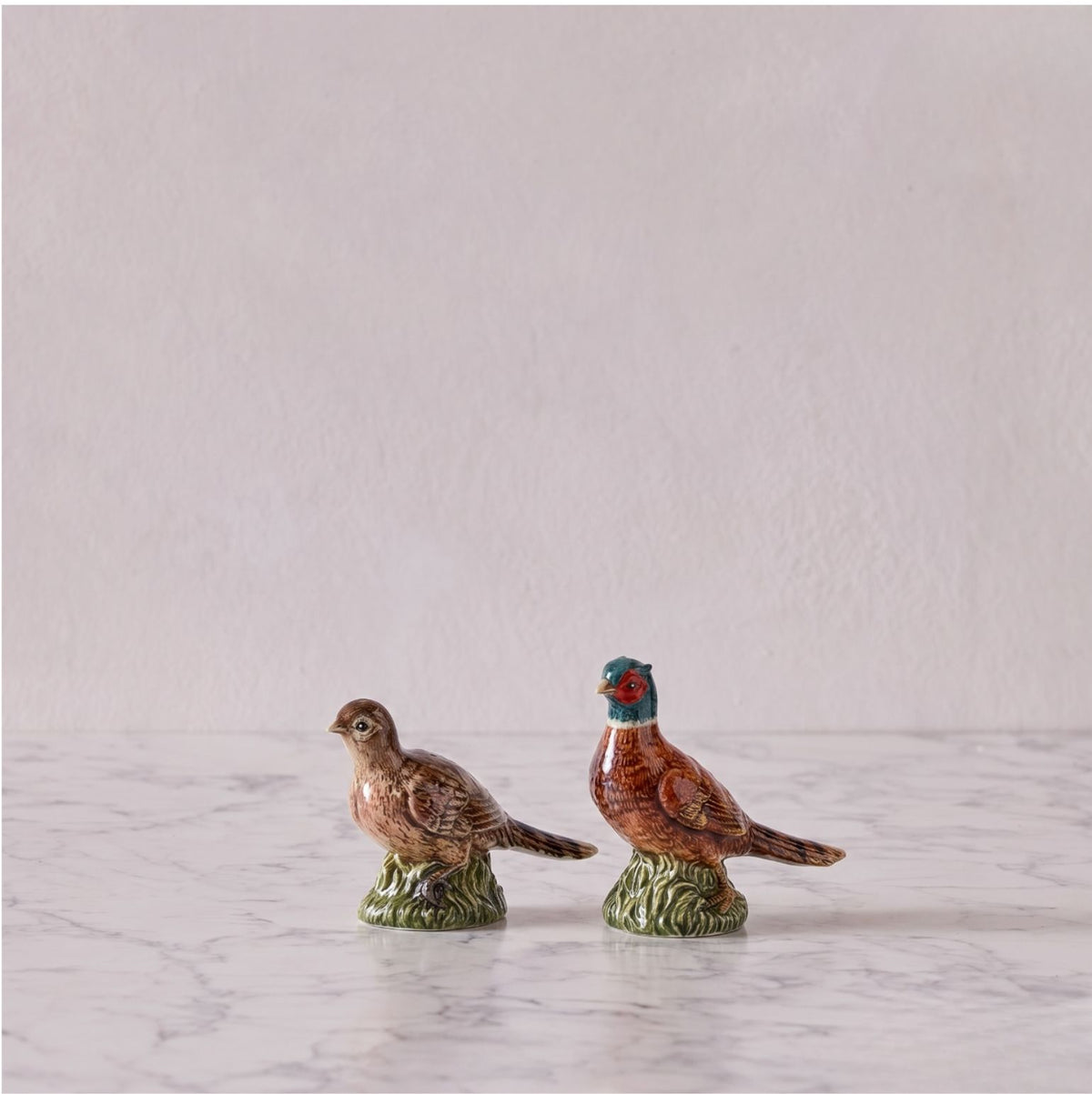 Spode Woodland Pheasant Salt & Pepper