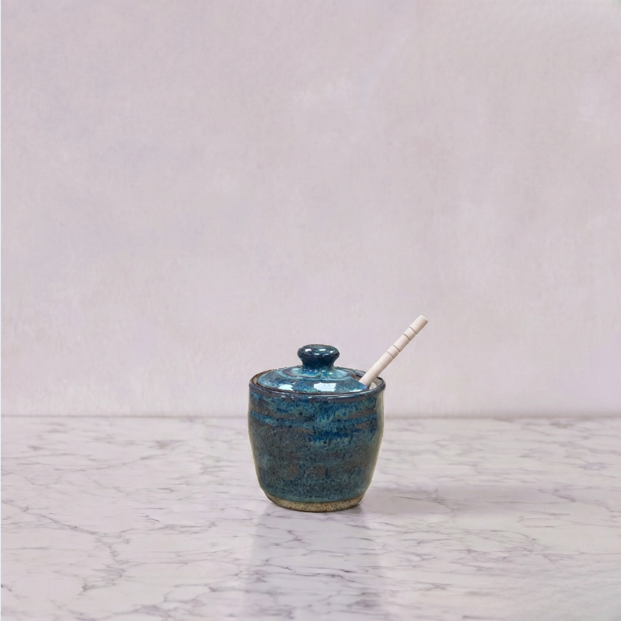 Ceramic Honey Jars, Multiple Colors