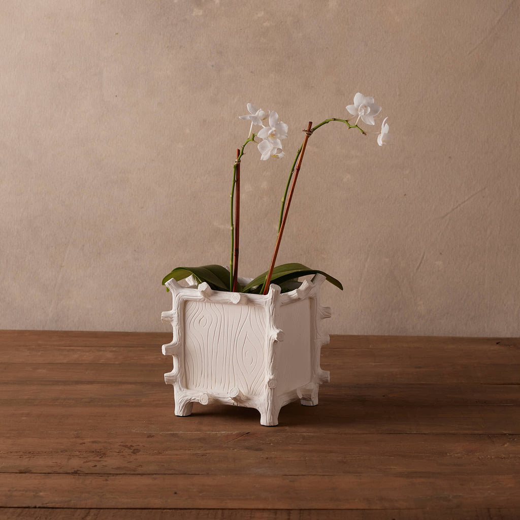 Christopher Spitzmiller Faux Bois Cachepot