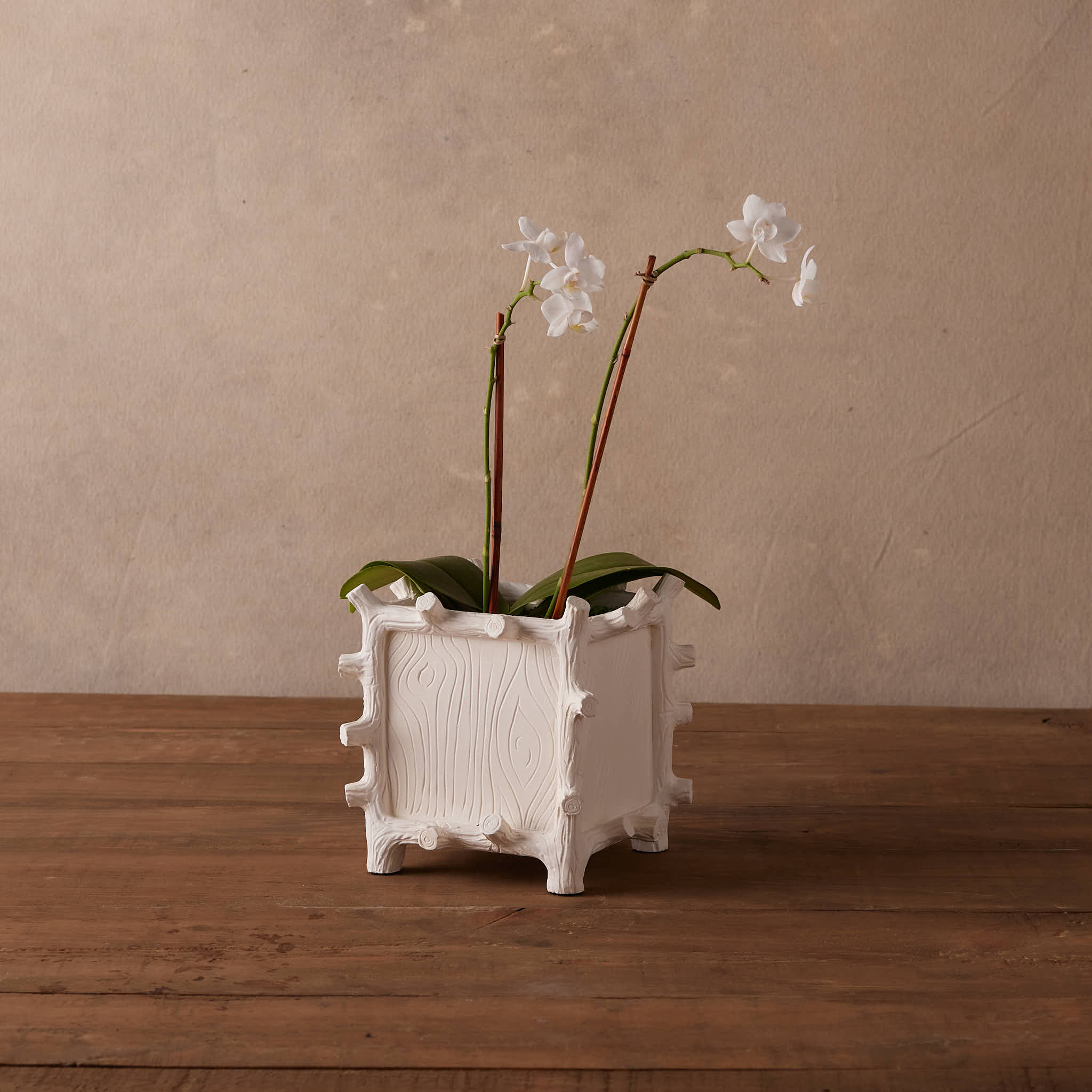 Christopher Spitzmiller Faux Bois Cachepot