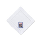 Set of Five Mahjong Cocktail Napkins