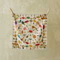 Summerill & Bishop x John Derian White Fungi Mushroom Linen Napkin