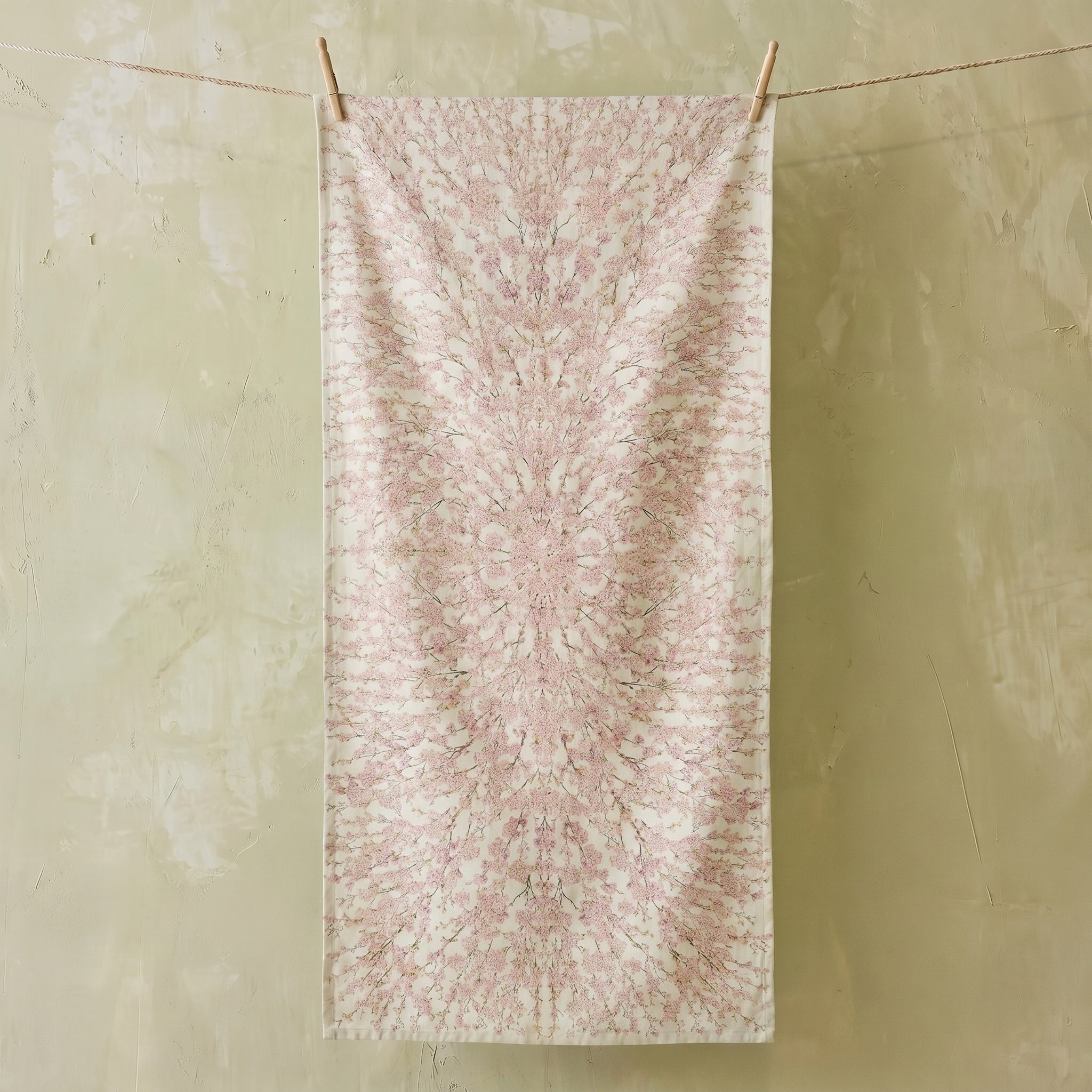 Summerill & Bishop Cherry Blossom Linen Tablecloth