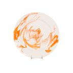 Christopher Spitzmiller Marble Dinner Plate, Orange