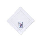 Set of Five Mahjong Cocktail Napkins