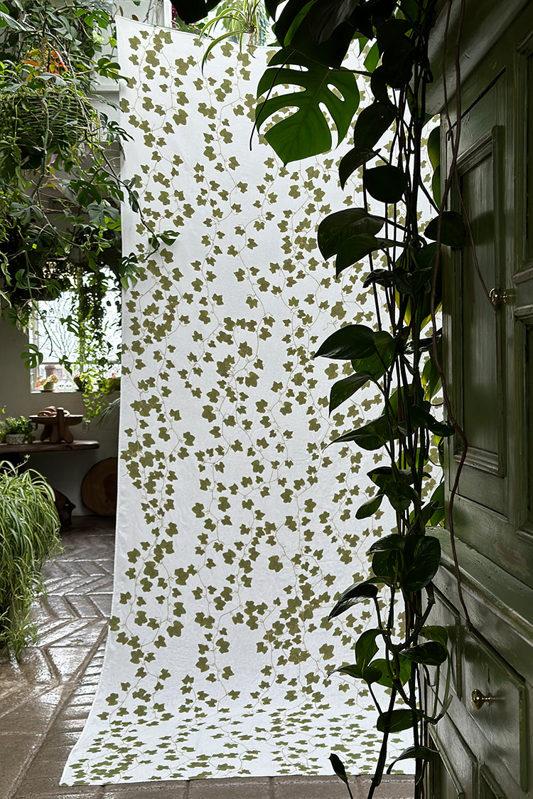 Summerill & Bishop 'Ivy' Herbarium Linen Tablecloth