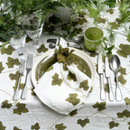 Summerill & Bishop Ivy Herbarium Linen Napkin
