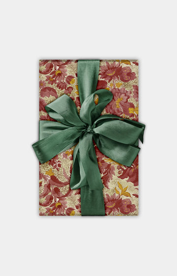 Handmade Wrapping Paper, Garthwaite Red