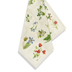Summerill & Bishop Botanical Tiles Linen Napkin