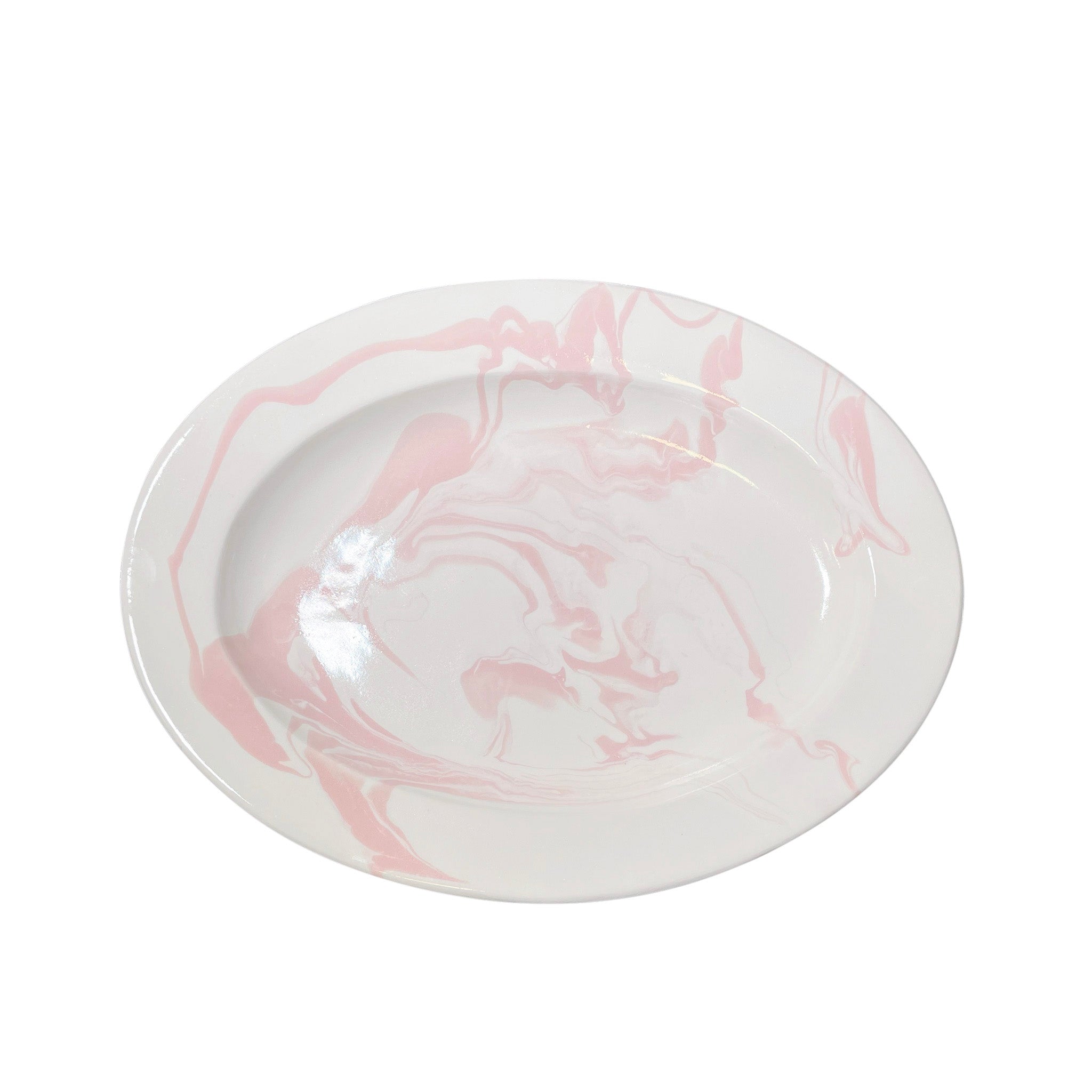 Christopher Spitzmiller Oval Platter, Pink