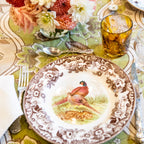 Spode Woodland Plate, Flat Coated Pointer