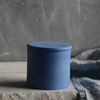 Ceramic Butter Keeper in Matte Cobalt