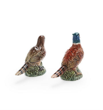 Spode Woodland Pheasant Salt & Pepper