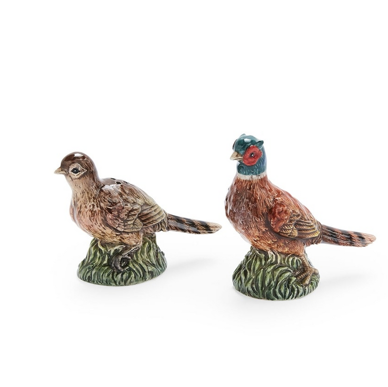 Spode Woodland Pheasant Salt & Pepper