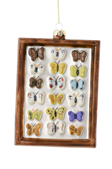 Framed Butterfly Ornament