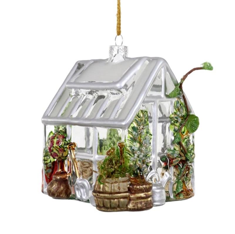 Greenhouse Glass Ornament