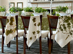 Summerill & Bishop Set of Four Linen Herbarium Tisane Linen Napkins