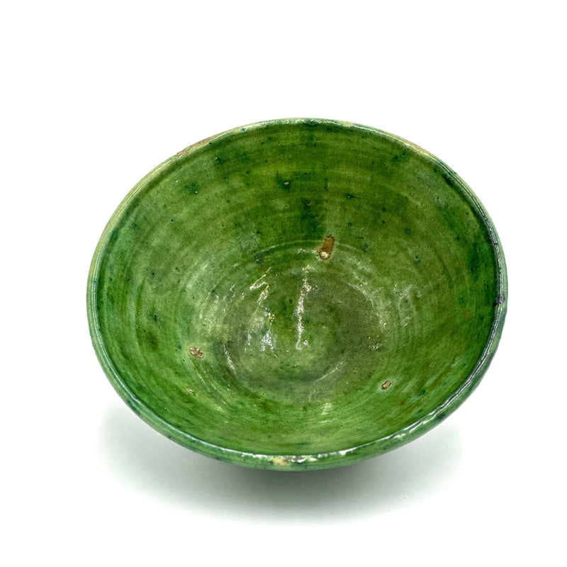 Large Tamegroute Bowl, Lighter Green