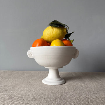 Large Footed Ceramic Bowl