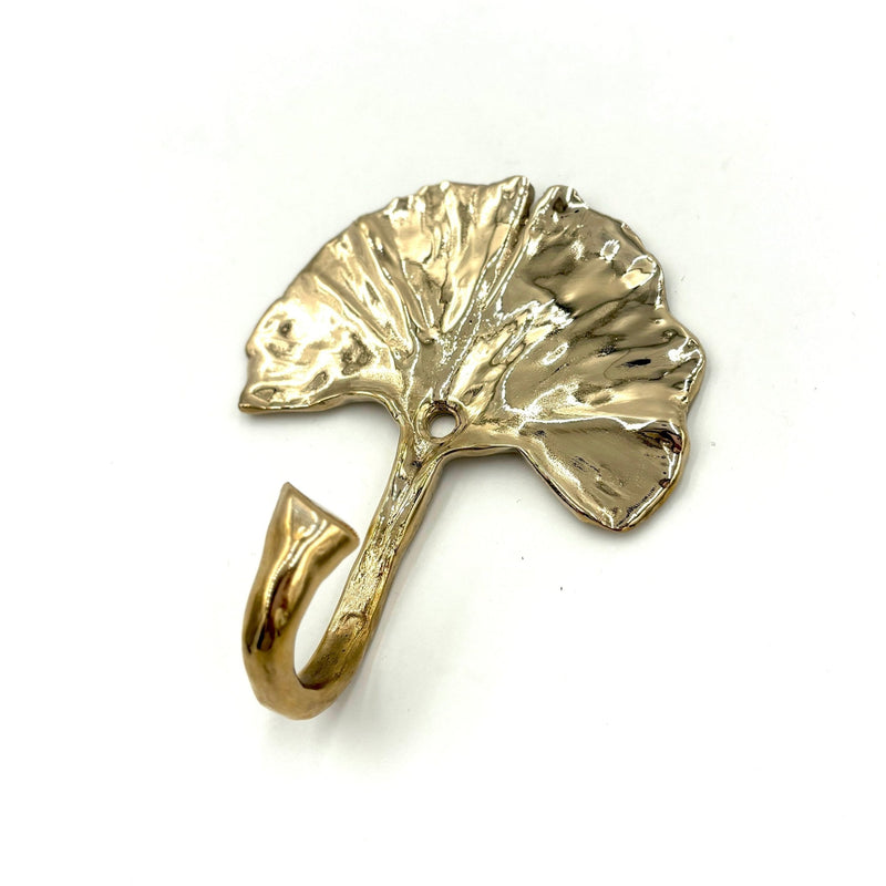 High Polished Bronze Ginkgo Hook