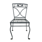 Vintage Wrought Iron Salterini Chair