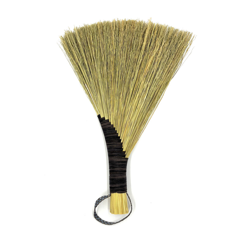 Turkey Wing Hand Broom, Dark Brown