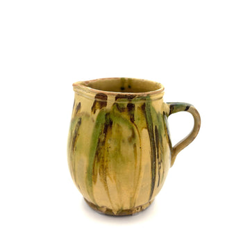 Alsatian Ceramic Cider Pitcher