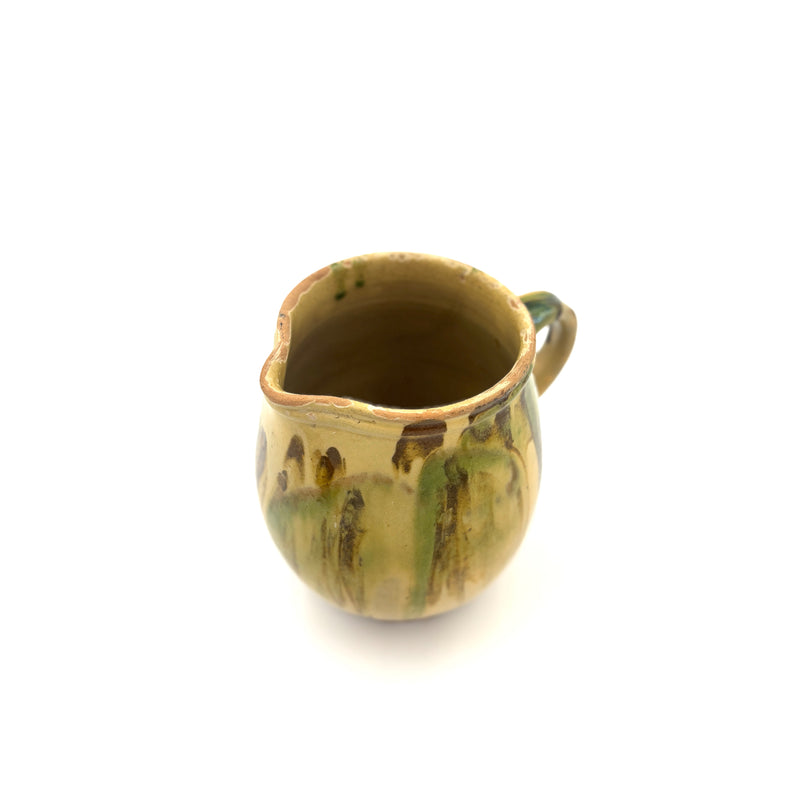 Alsatian Ceramic Cider Pitcher