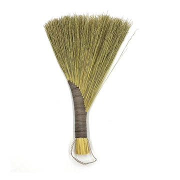 Turkey Wing Hand Broom, Tan