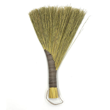 Turkey Wing Hand Broom, Tan