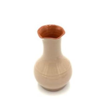 Glazed Terra Cotta Vase, Bisque