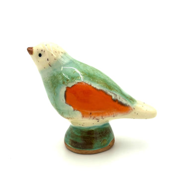 Songbird, Orange & Light Green