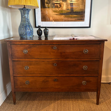 Italian Neoclassical Walnut Commode, Circa 1790