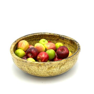 Large Tamegroute Fruit Bowl, Ochre