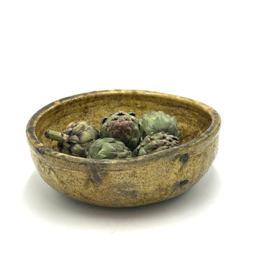 Large Tamegroute Fruit Bowl, Ochre