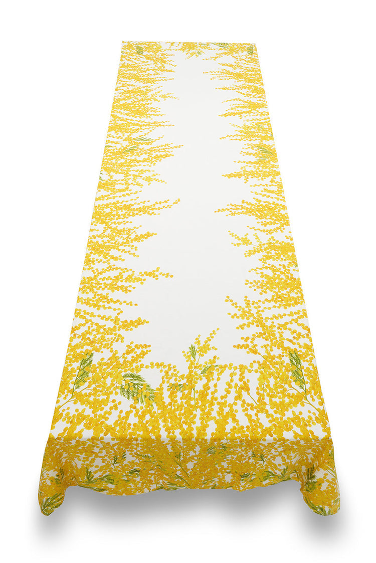 Summerill & Bishop Mimosa Linen Tablecloth
