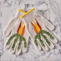Carrot Gardening Gloves