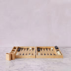 Backgammon Set, Sage Swirl