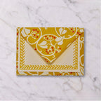Set of Notecards and Envelopes Ivy Piccalilli and Cranberry