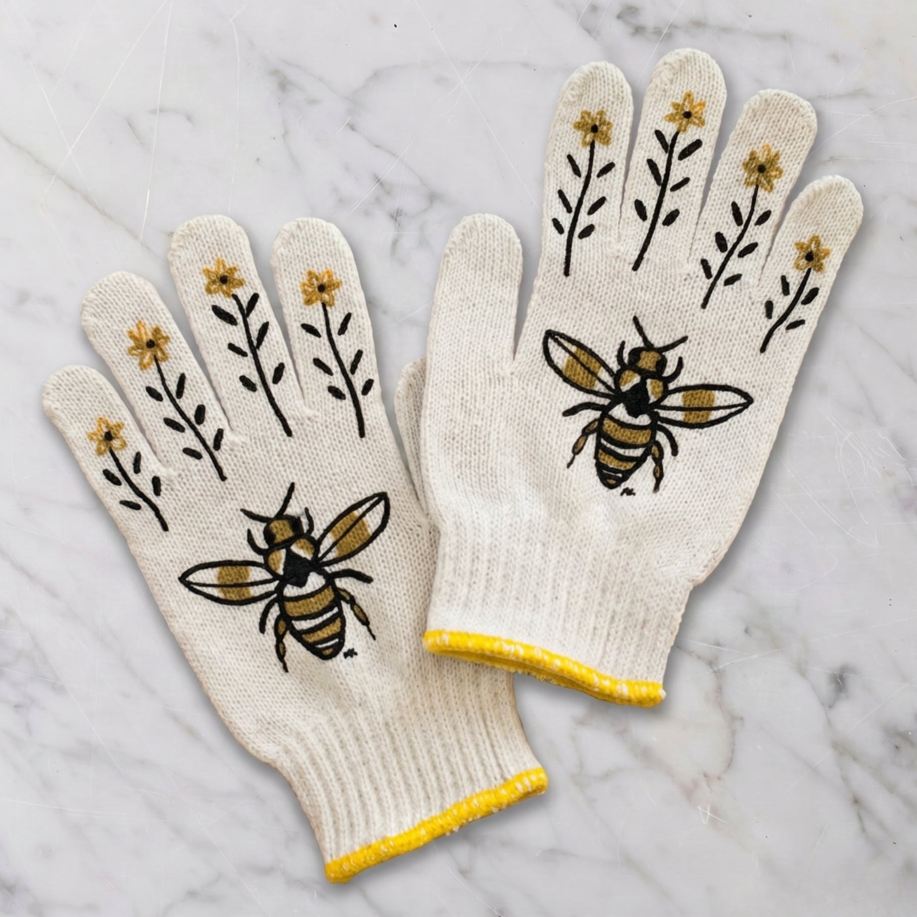 Bee Gardening Gloves