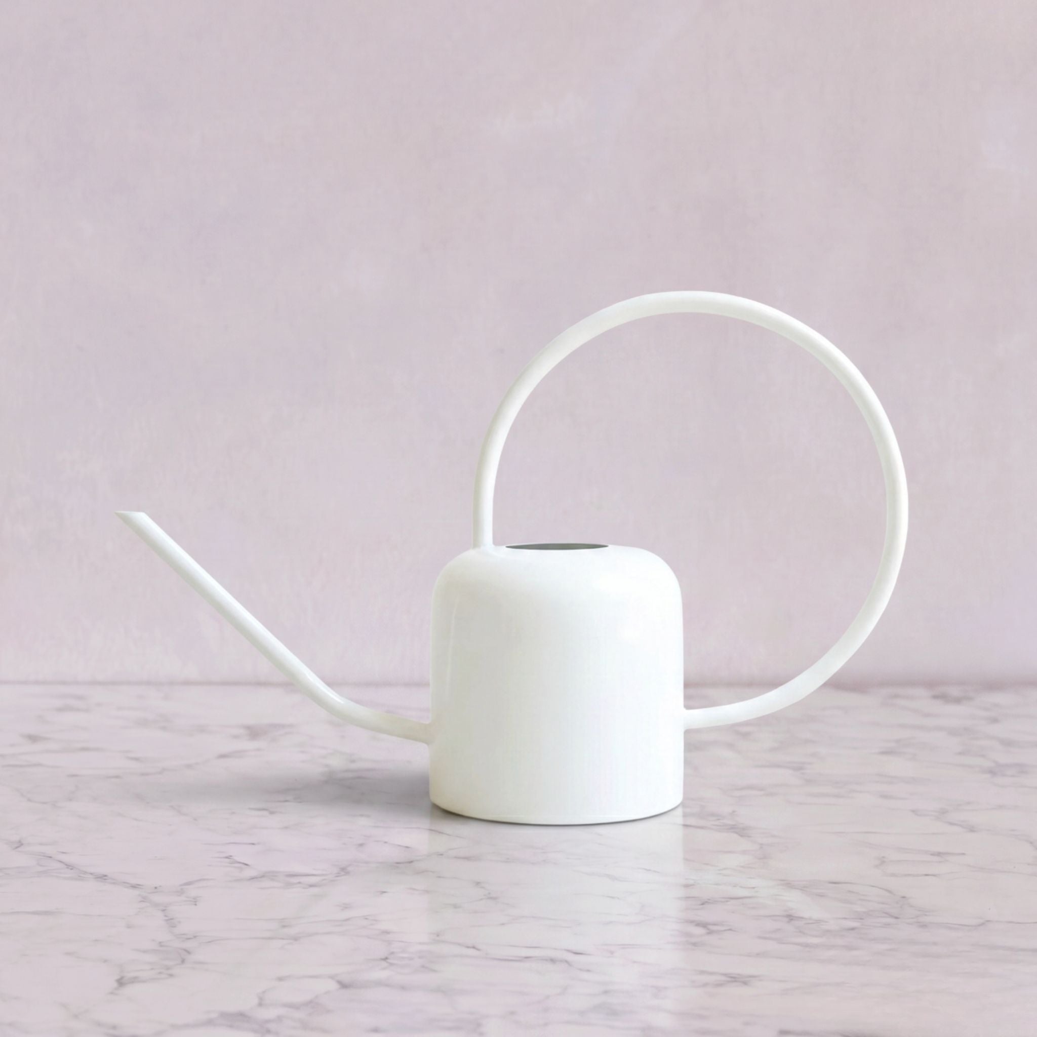 White Watering Can
